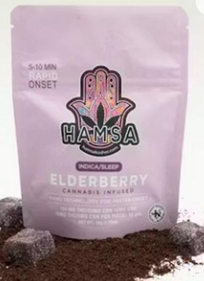 Hamsa | Gummy | Elderberry | Fast-Acting | Vegan