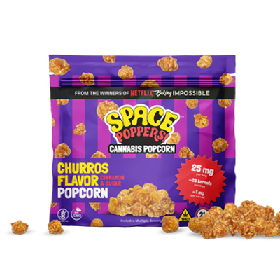 Space Poppers | Popcorn | Churros | 1MG / 25MG