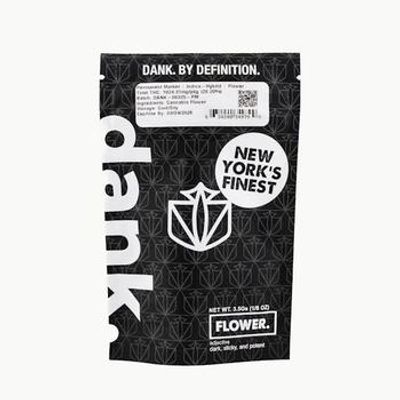 Dank | Flower | Jar | 3.5G | Blue Zushi | THC 28.81% | Indica-hybrid
