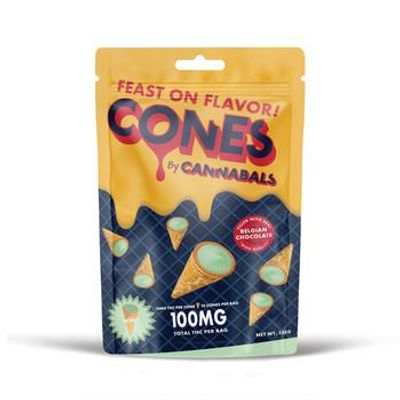 Cannabals | Cones | Mint | 100mg THC - 10ct