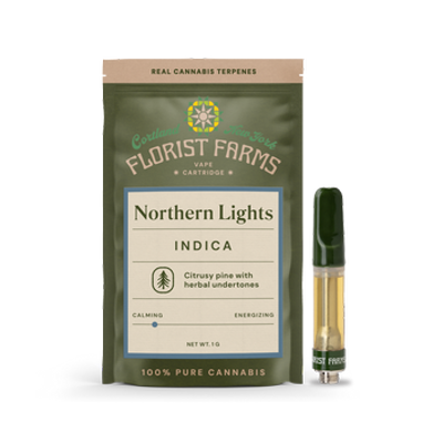 Florist Farms | 510 Cart | 1G | Northern Lights | THC 95% | Indica