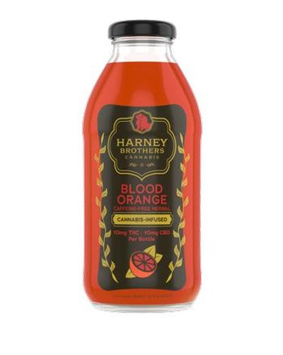 Harney Brothers | Blood Orange | Drink -16oz w / 10mgTHC | Bottle