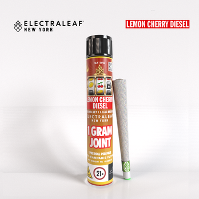 ElectraLeaf | Pre Roll | 1G | Lemon Cherry Diesel | THC 31.71% | Hybrid