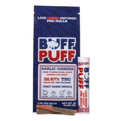 Buff Puff - Infused Preroll - Garlic Cookies - 2pk