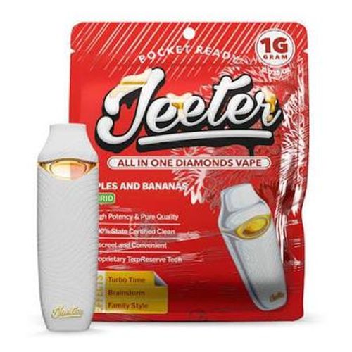 Jeeter Concentrates - Premium AIO 1G Vape Cartridge Apples & Bananas