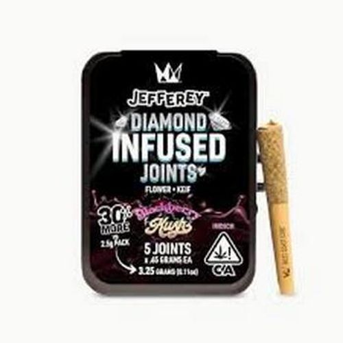 Blackberry Kush - WCC .65g Jefferey Infused 5 Pack