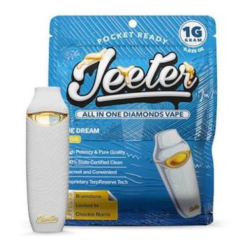 Jeeter Concentrates - AIO Liquid Diamond 1G Vape Cartridge Blue Dream