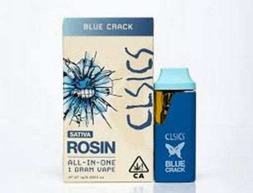 CLSICS Live Rosin All-In-One Cartridge 1g Sativa Blue Crack
