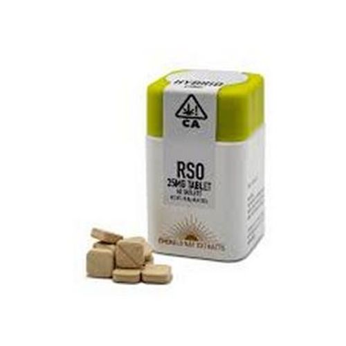 Emerald Bay Extracts 25mg Tablets - Hybrid - Gov't Oasis - 1000mg Package