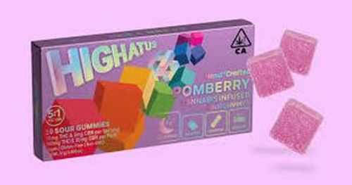 Highatus - Sour Gummies 10pk - PomBerry THC (5):CBN(1)