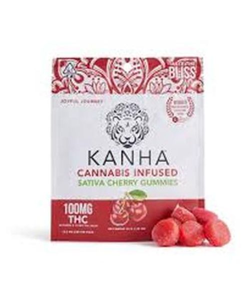 Kanha Cherry Sativa Gummies 100MG