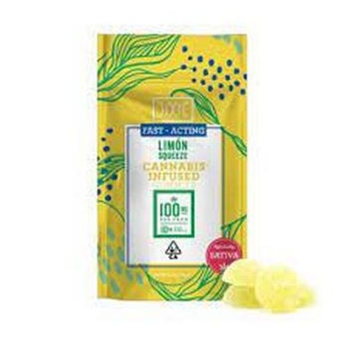 Dixie Limón Squeeze Fast-Acting Gummies Sativa