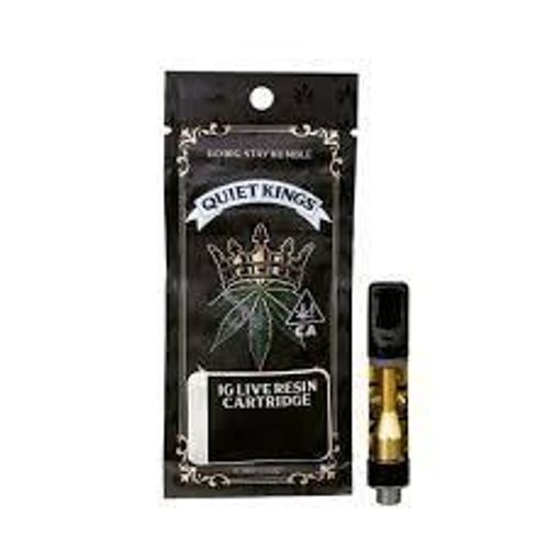 Quiet Kings - Live Resin Vape Cartridge - Lemon Bars - 1g - Sativa