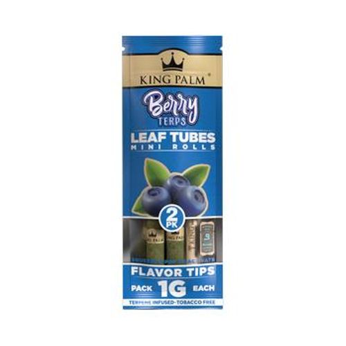 King Palm | 2 Pack Mini Berry Leaf Rolls