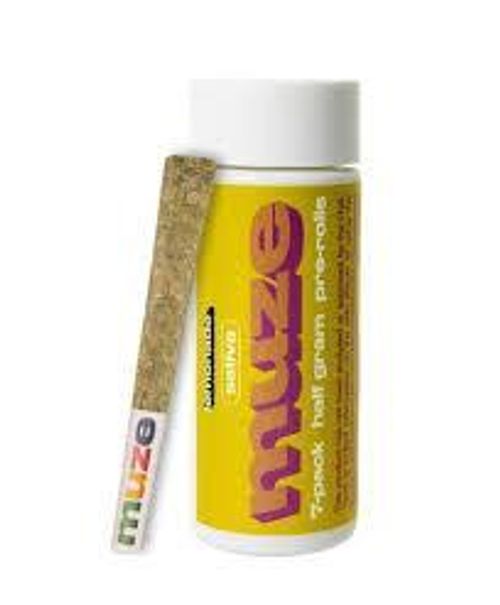 Muze | 7 Pack 0.5g Lemonade Prerolls