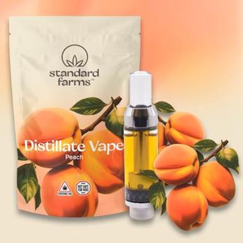 Standard Farms | 2g Peach Distillate Cartridge 