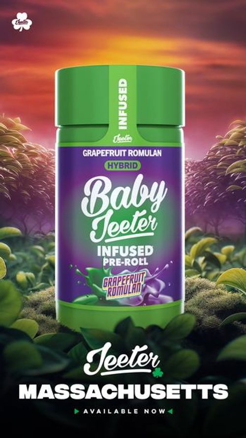 Baby Jeeter | 5 Pack Grapefruit Romulan Infused Prerolls