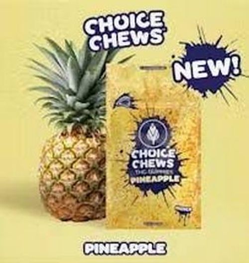 Choice Chews | Pineapple Indica Gummies