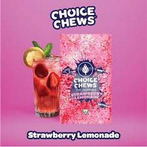 Choice Chews | Strawberry Lemonade Sativa Gummies