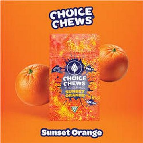 Choice Chews | Sunset Orange Sativa Gummies