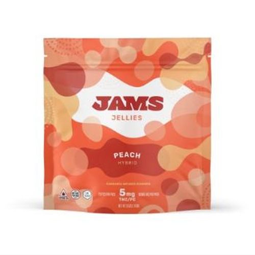 Jams Jellies | Peach Classic Gummies 100mg
