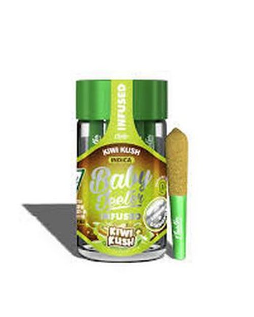 Baby Jeeter | 5 Pack Kiwi Kush Infused Prerolls