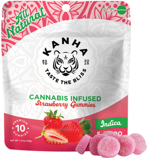 Kanha | Indica Strawberry Gummies