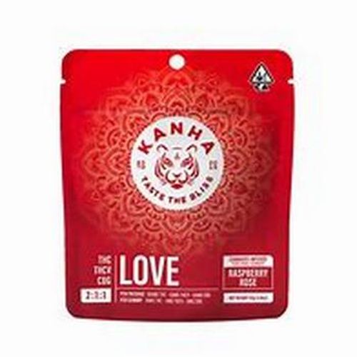 Kanha | Hybrid 2:1:1 Love Raspberry Rose Nano Fruit Chews (H)