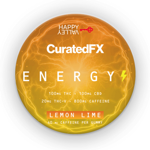 Happy Valley | Rapid Onset Lemon Lime Energy Gummies 
