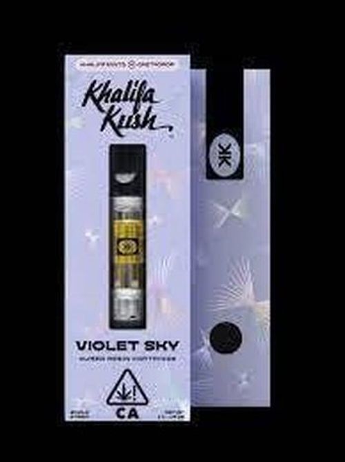 Khalifa Kush Cured Resin Cartridge | 1g Violet Sky Cartridge