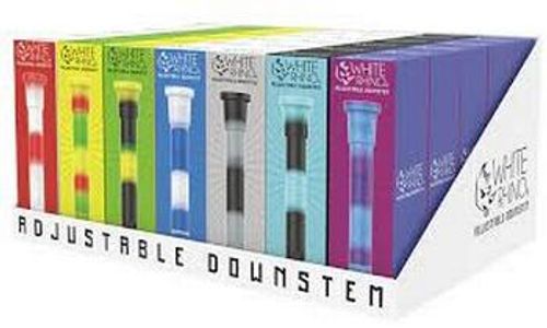 White Rhino | Adjustable Silicone Downstem (Various Colors)