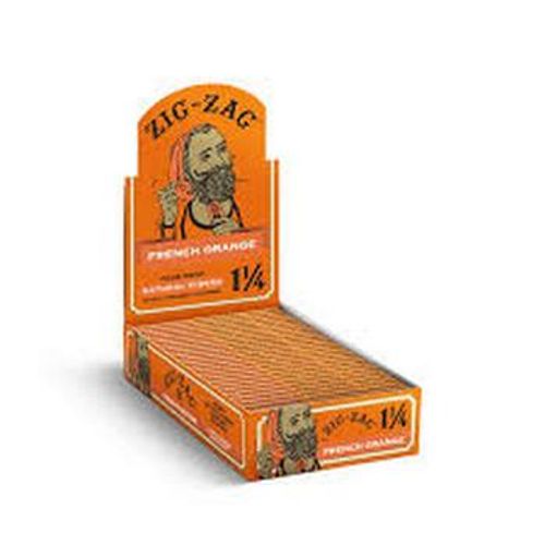 Zig Zag | French Orange 1 1/4