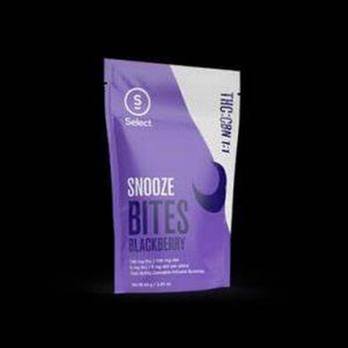 Select | 1:1 Blackberry Snooze THC:CBN Bites Gummies