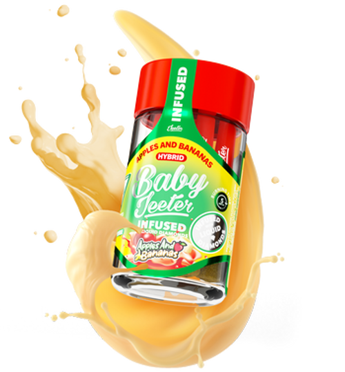 Baby Jeeter | 5 Pack Apples & Bananas Infused Prerolls