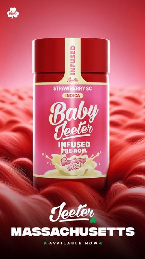Baby Jeeter | 5 Pack Strawberry SC Infused Prerolls