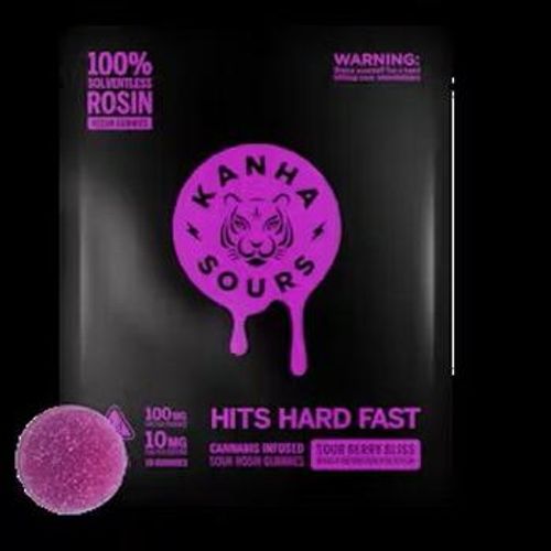 Kanha | Indica Sour Berry Bliss Rosin Gummies
