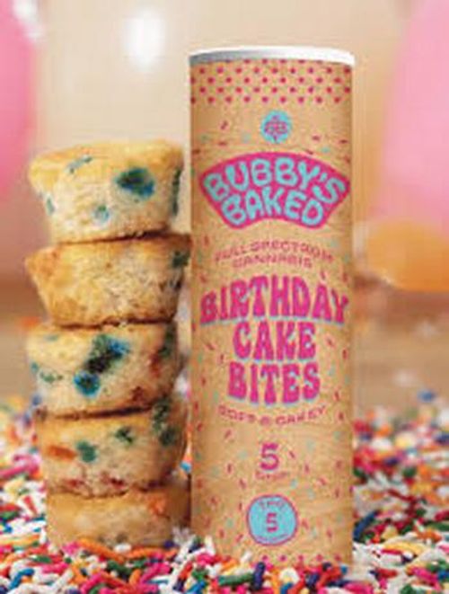 Bubby's Baked Goods | Birthday Cake | 5mg Each 25mg Total