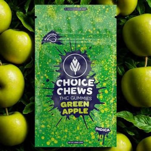 Choice Chews | Green Apple Indica Gummies