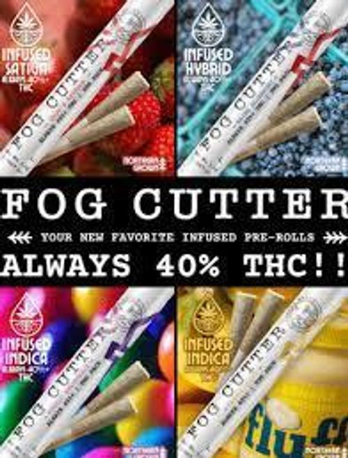Fog Cutter | 2 Pack 0.5g Peach Nectar Infused Prerolls