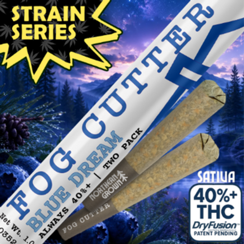 Fog Cutter | 2 Pack 0.5g Blue Dream Infused Prerolls