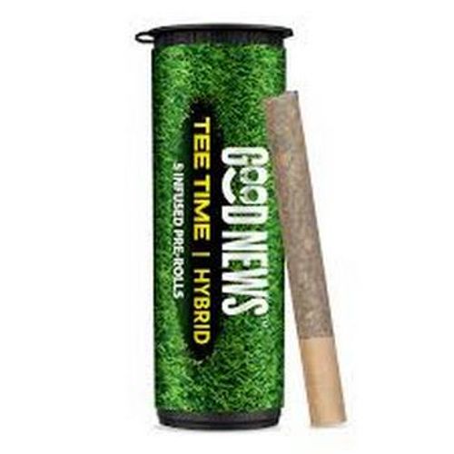 Good News | 5 Pack 0.5g Tee Time Infused Prerolls