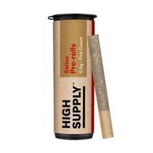 High Supply | 5 Pack 0.5g Platinum Gelatti Prerolls