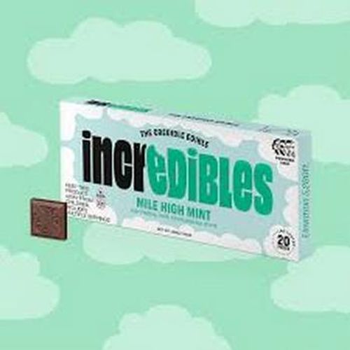 Incredibles | Mile High Mint Chocolate Bar 100mg