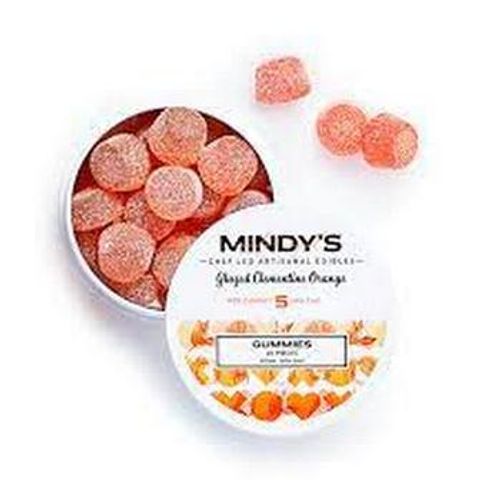 Mindy's Artisanal Edibles | Glazed Clementine Orange Vegan Fruit Chews