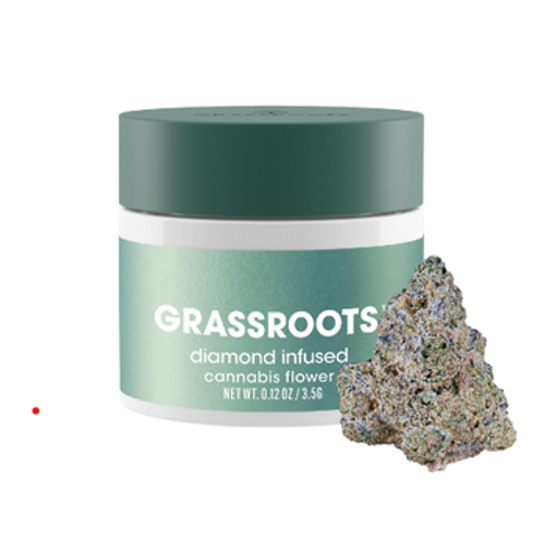 Grassroots | 3.5g Atomic Breath Diamond Flower
