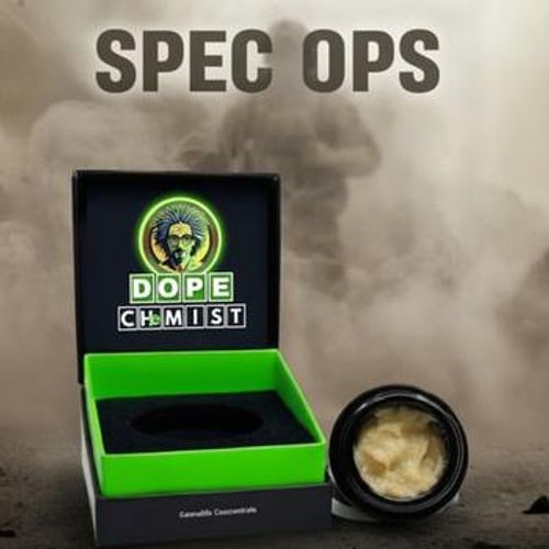 Dope Chemist | 1g Spec Ops Live Hash Rosin