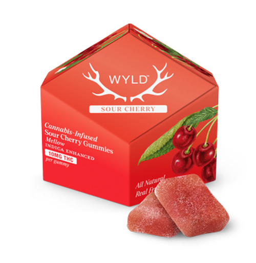 Wyld | Sour Cherry Gummies 
