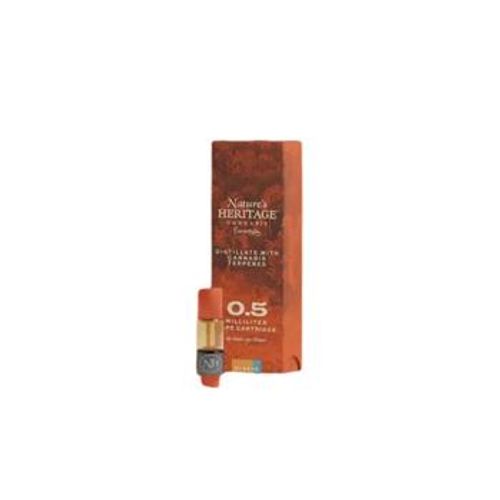 Nature's Heritage | 0.5g Black Raspberry Live Rosin Cartridge