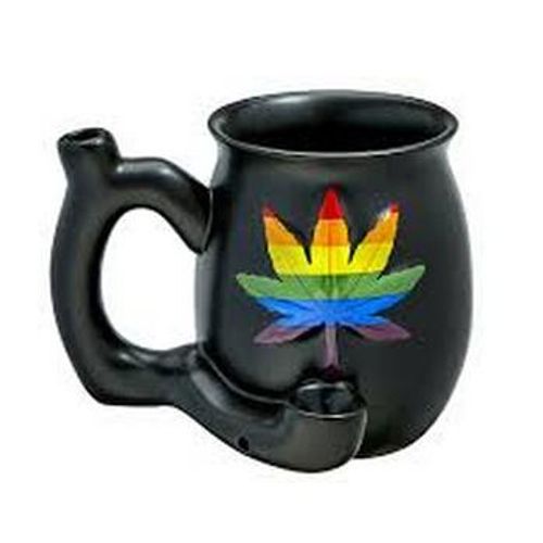 Roast & Toast | Rainbow Leaf Ceramic Mug Pipe