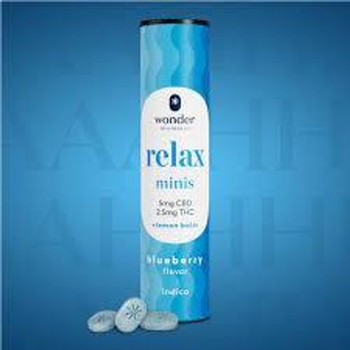 Wonder Minis | Blueberry - Relax 2:1 (CBD:THC) (40 count)